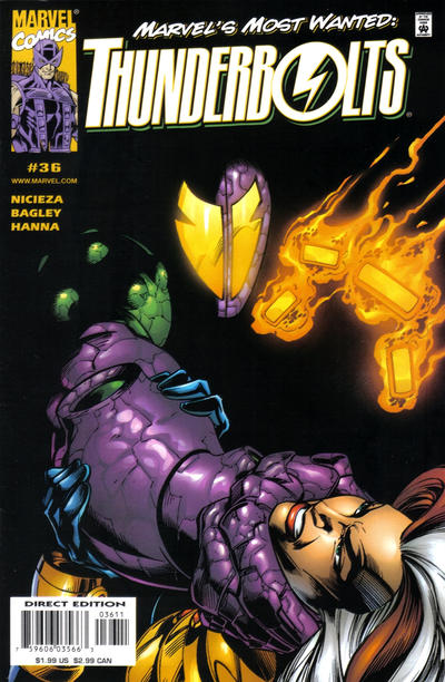 Thunderbolts #36-Near Mint (9.2 - 9.8)