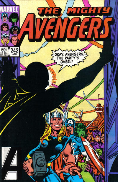 The Avengers #242 [Direct]-Fine 