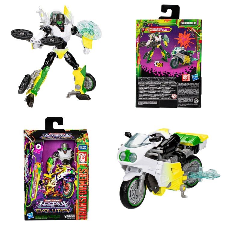 Transformers Generations Legacy Evolution Deluxe Class G2 Universe Laser Cycle