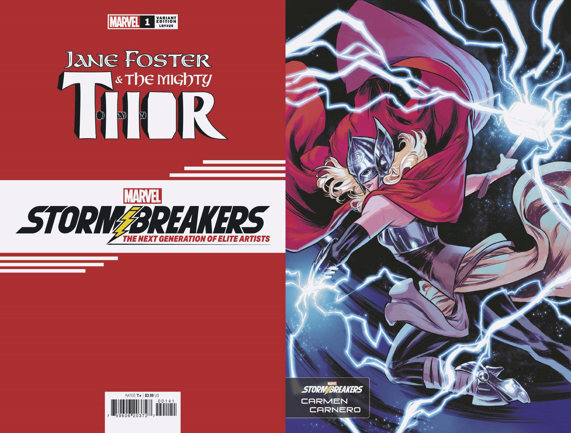 Jane Foster & The Mighty Thor #1 Carnero Stormbreakers Variant (Of 5)