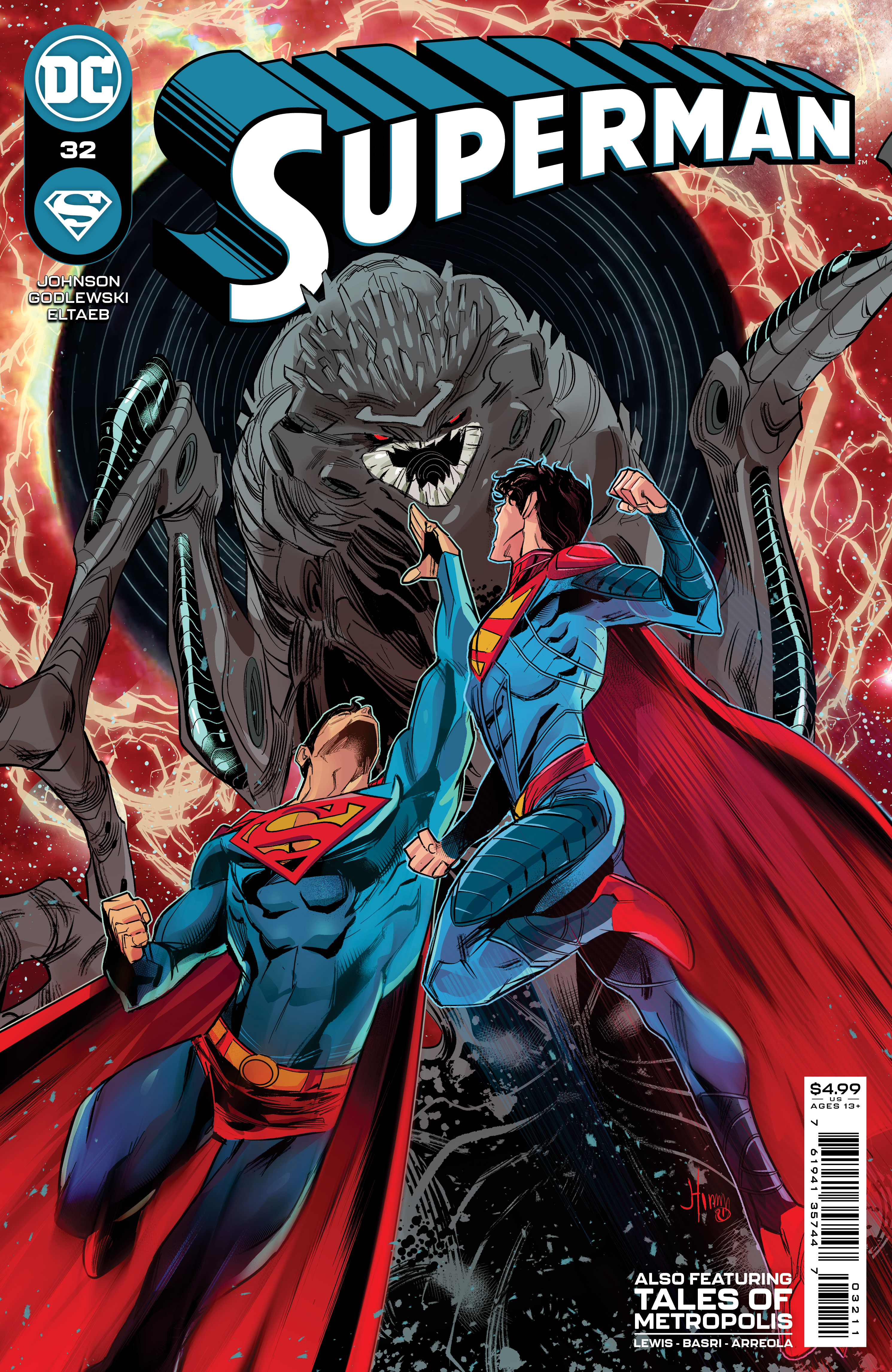Superman #32 Cover A John Timms (2018)