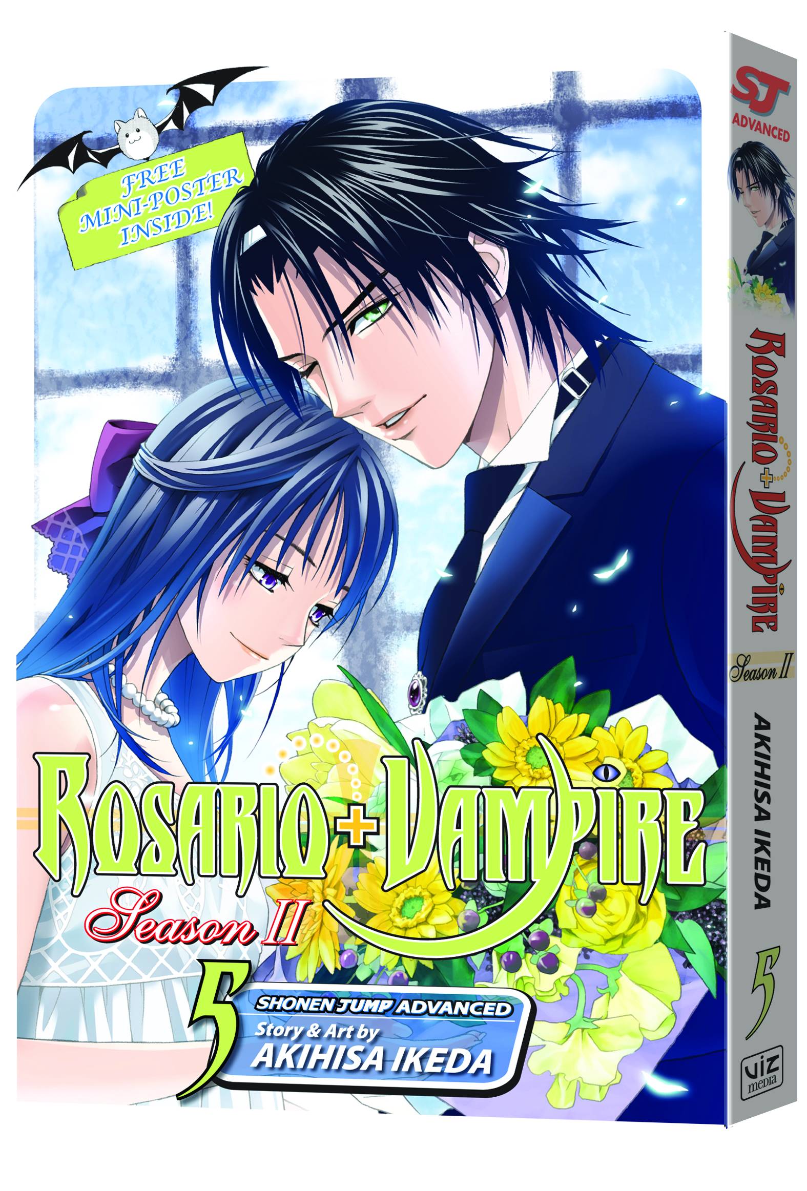 Rosario Vampire Season II Manga Volume 5