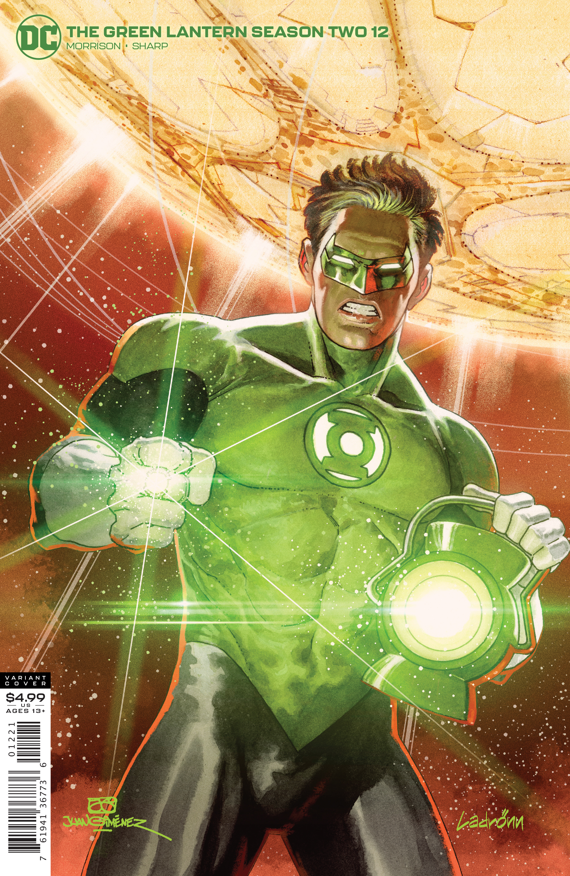 Green Lantern Season Two #12 (Of 12) Cover B Ladronn Variant (2020)