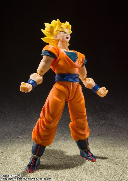 Dragonball Z S.H. Figuarts Action Figure Super Saiyan Full Power Son Goku 