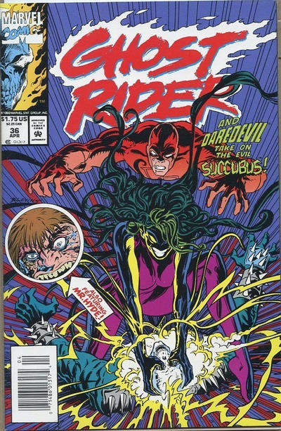 Ghost Rider #36 [Newsstand]-Very Fine
