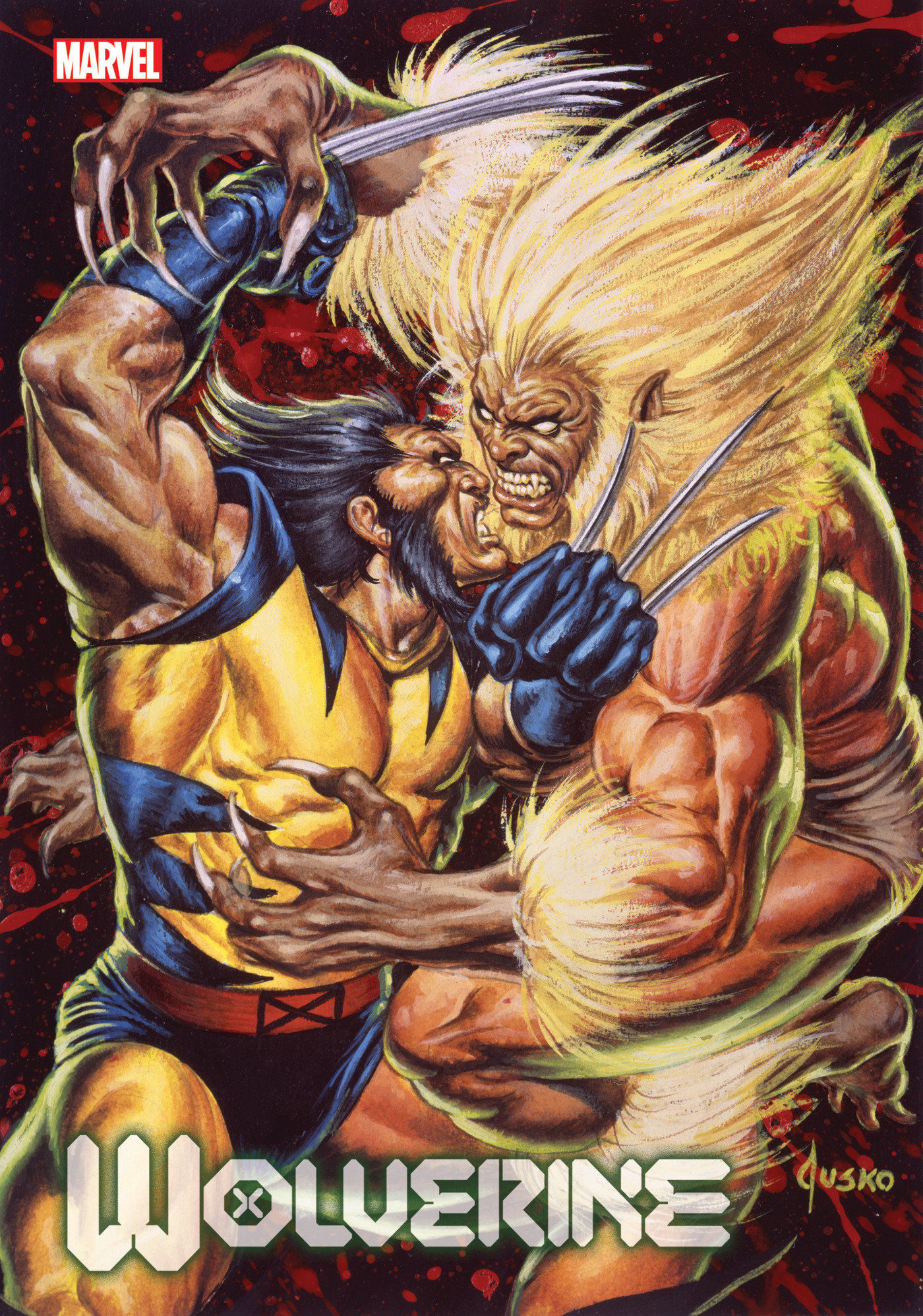 Wolverine #17 Jusko Marvel Masterpieces Variant (2020)