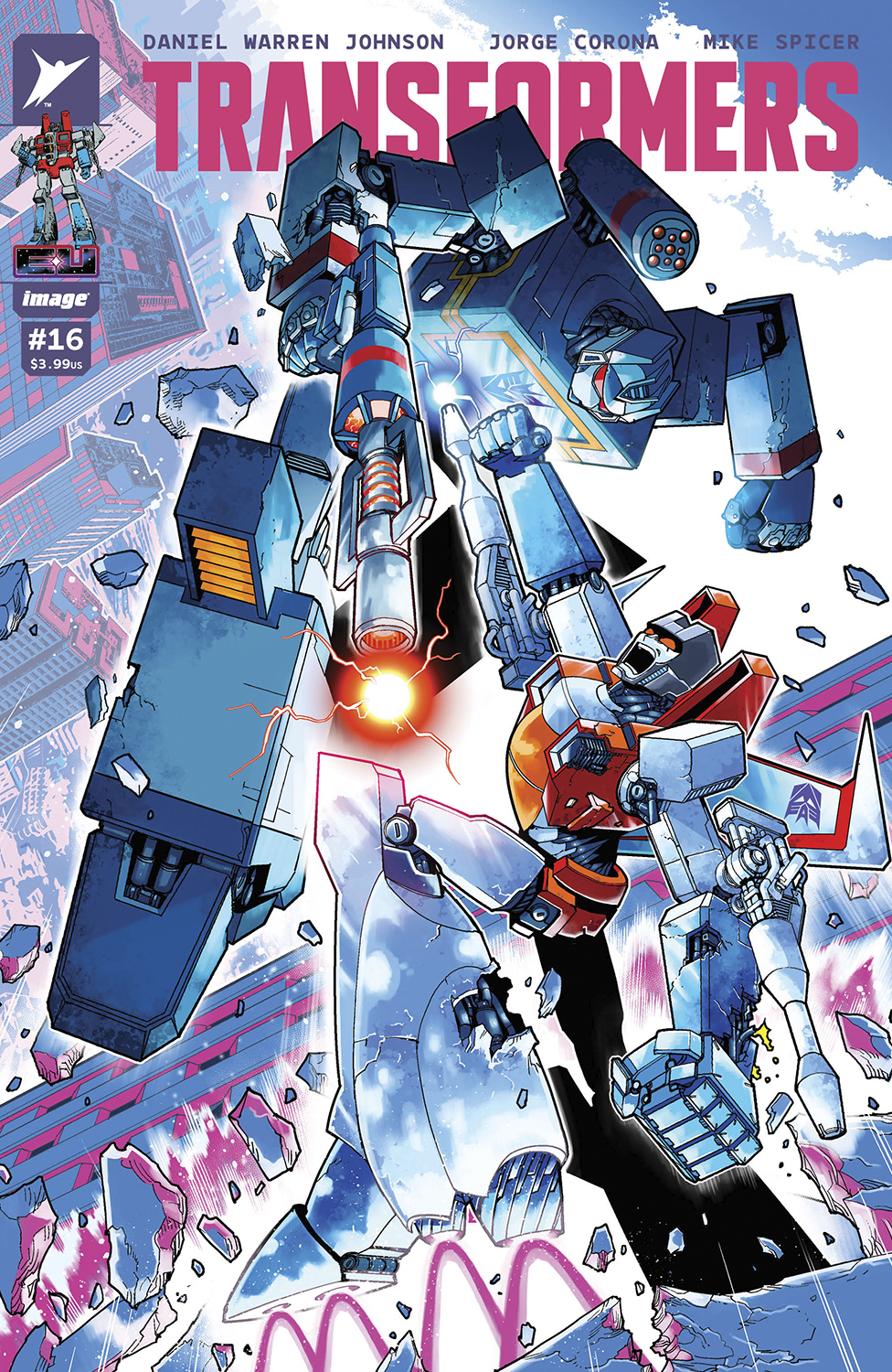 Transformers #16 Cover D 1 for 25 Incentive Manabu Yashiro Variant