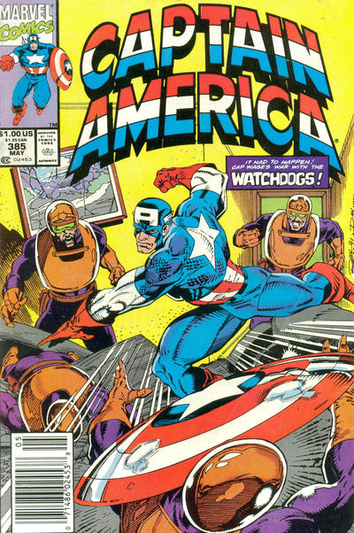 Captain America #385 [Newsstand]-Very Good (3.5 – 5)