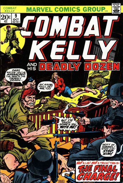 Combat Kelly #9-Near Mint (9.2 - 9.8)