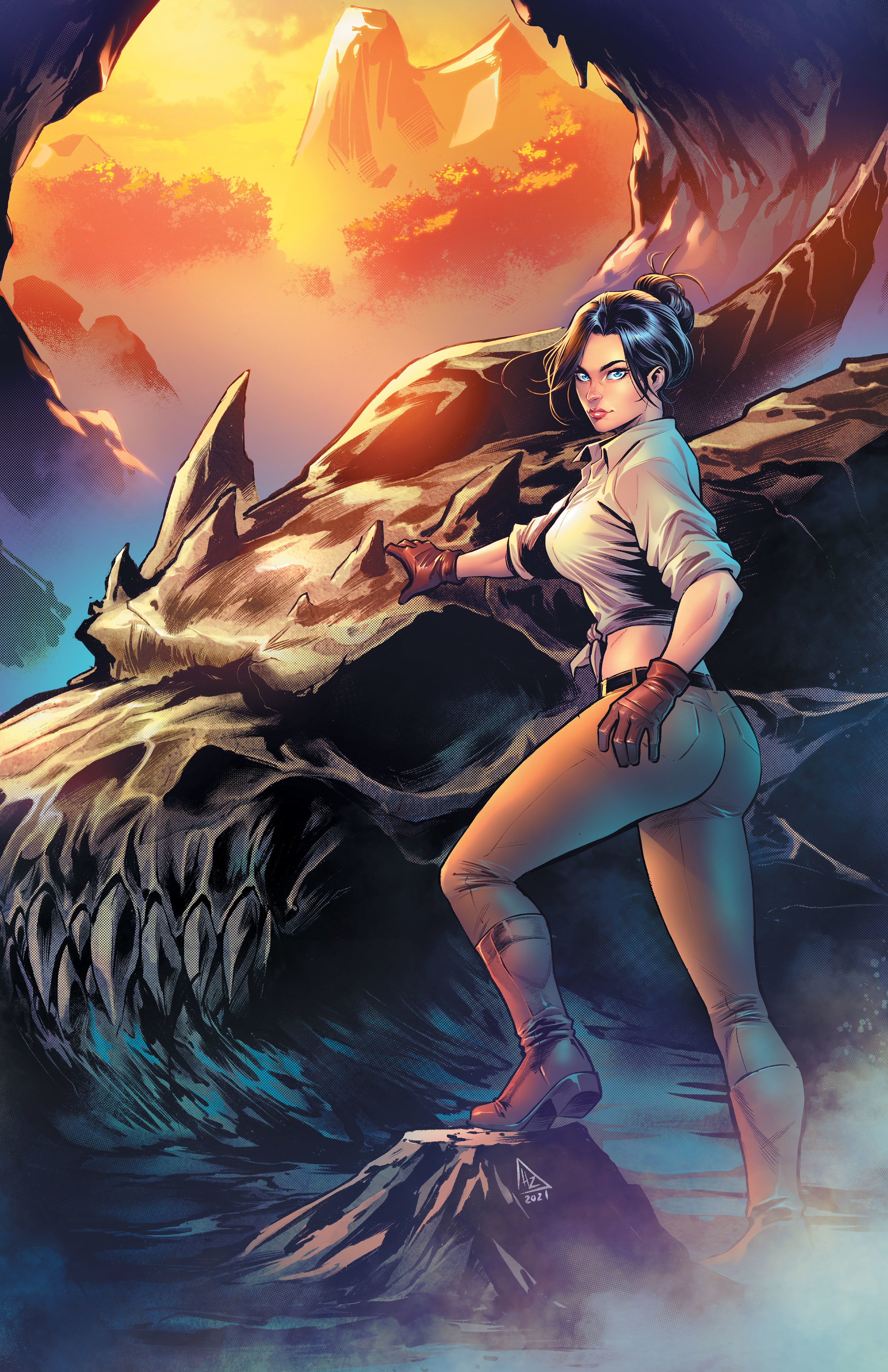 Myths & Legends Quarterly Dragon Clan Volume 4 Cover B Zaldivar