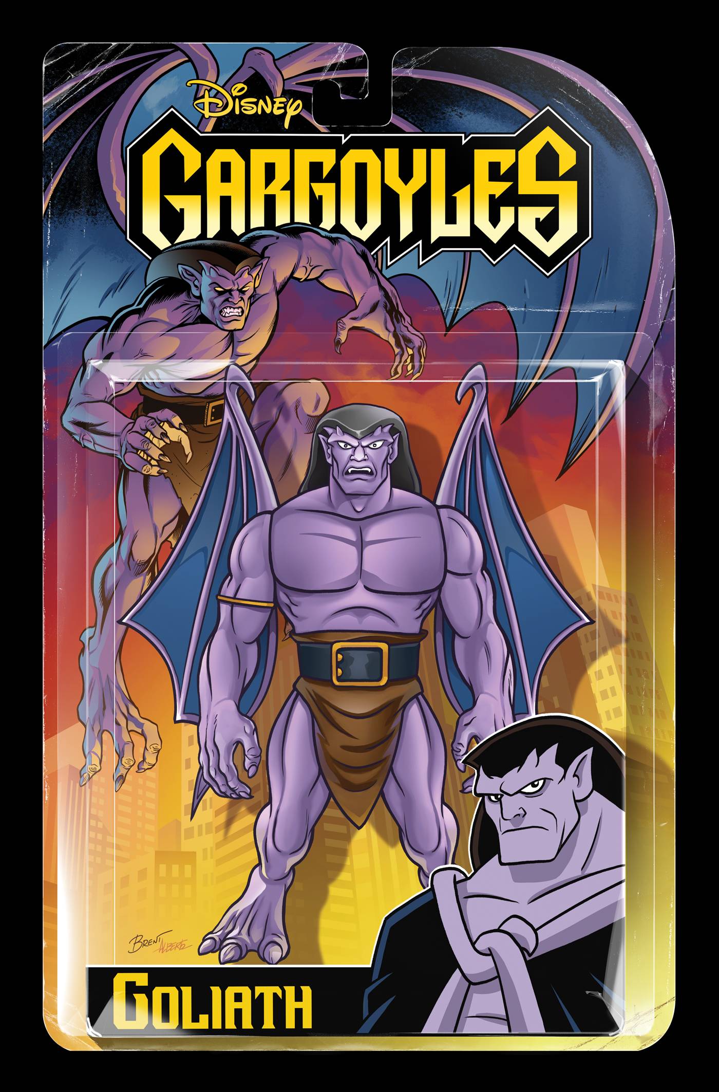 Gargoyles #1 Cover M 1 for 30 Incentive Action Figure (2022)