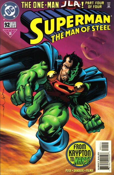 Superman: The Man of Steel #92 [Direct Sales]-Very Fine (7.5 – 9)