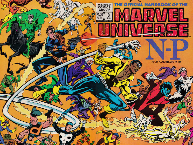 The Official Handbook of The Marvel Universe #8 [Newsstand]-Very Fine