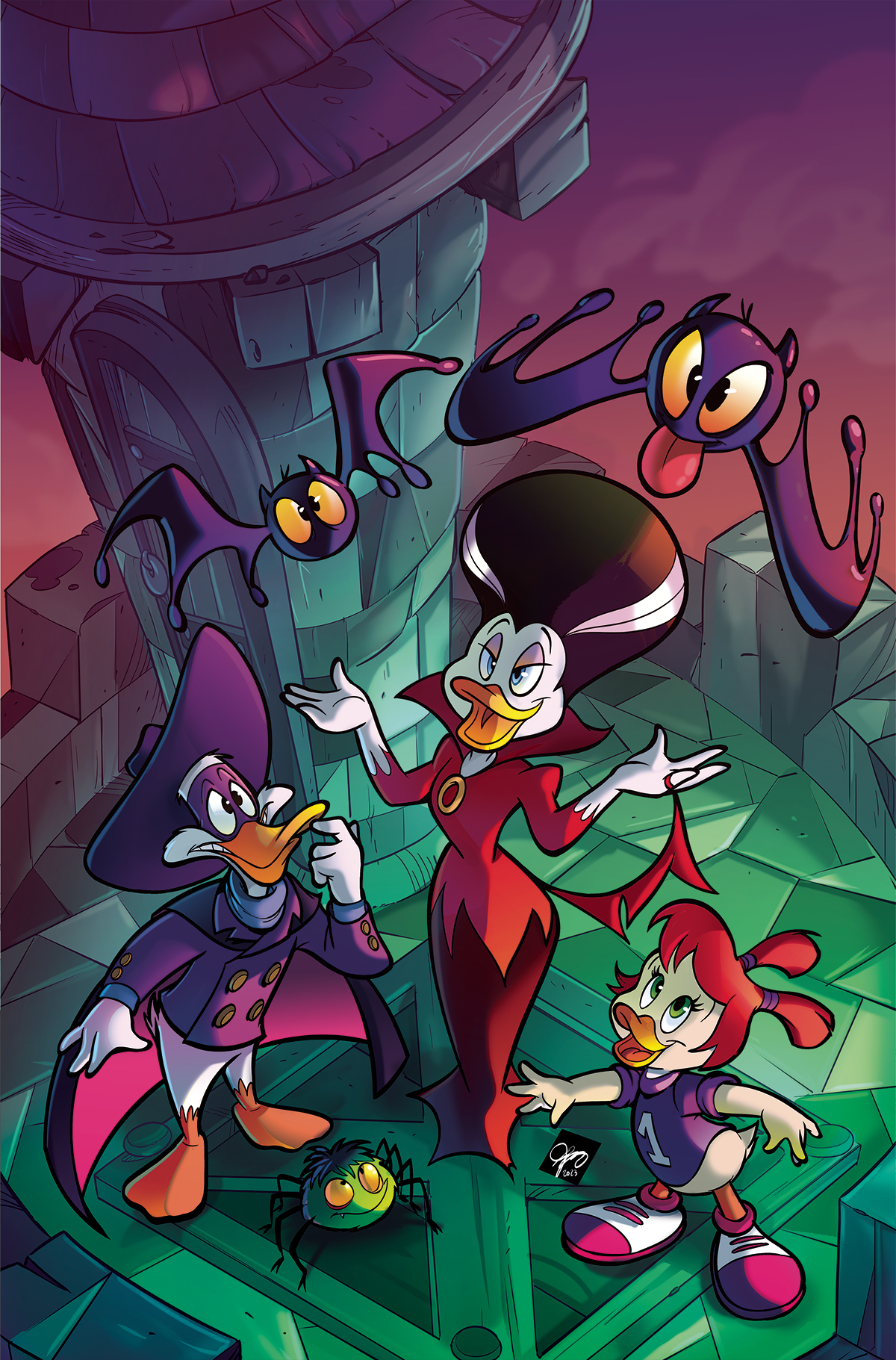 Darkwing Duck #10 Cover J 1 for 15 Incentive Cangialosi Virgin