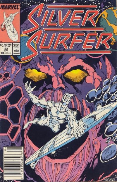 Silver Surfer #22 [Newsstand]-Fine