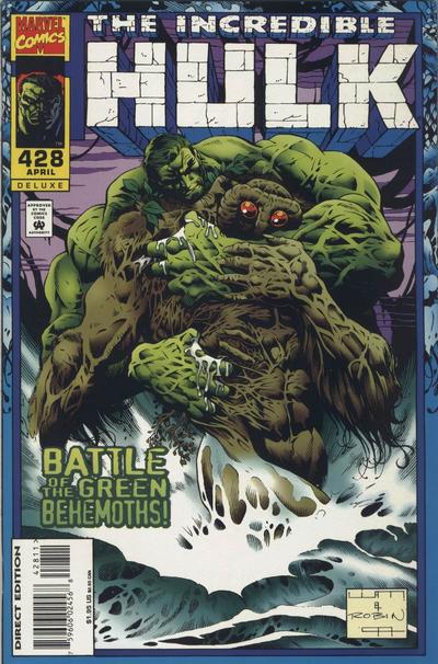 The Incredible Hulk #428 [Deluxe Direct Edition] - Vf/Nm 9.0