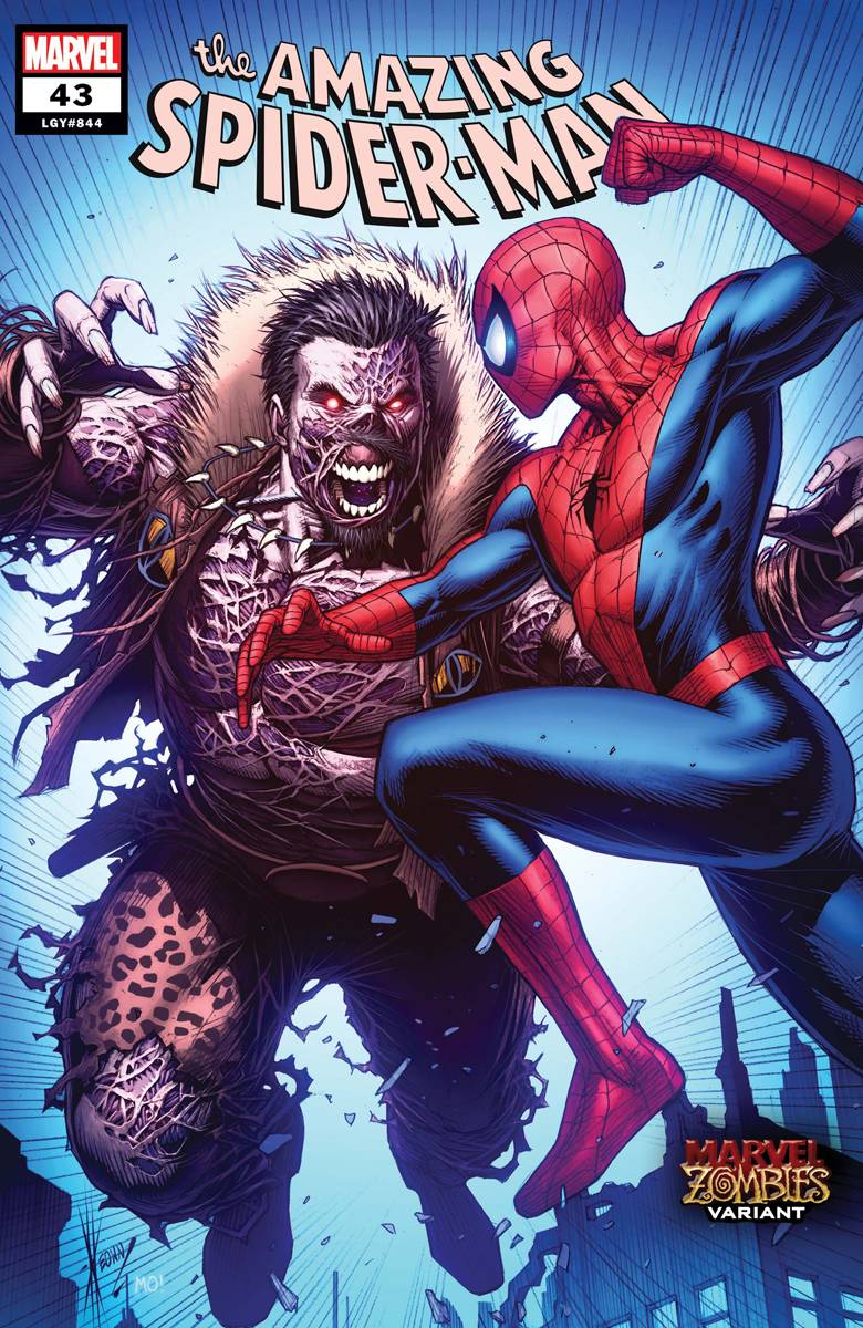 Amazing Spider-Man #43 Keown Marvel Zombies Variant (2018)