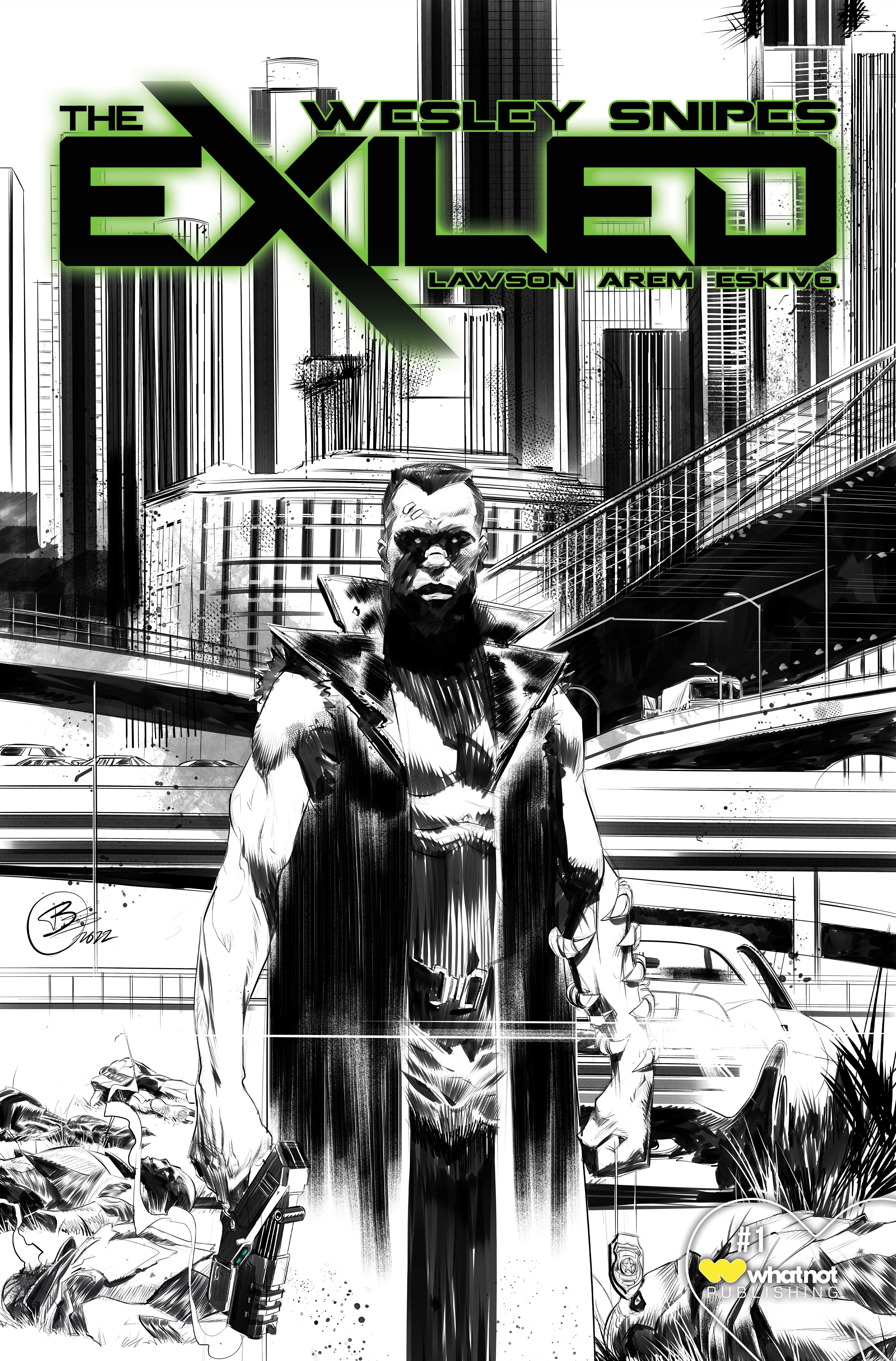 The Exiled #4 Cover E 1 for 10 Incentive Blanco Black & White Variant (Mature) (Of 6)