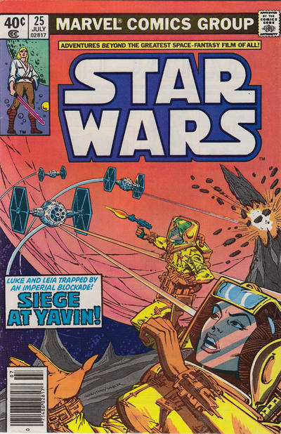 Star Wars #25 [Newsstand]-Fine (5.5 – 7)