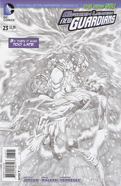 Green Lantern New Guardians #23 Variant Edition (2011)