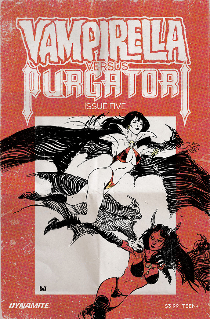Vampirella Vs Purgatori #5 Cover E Broxton