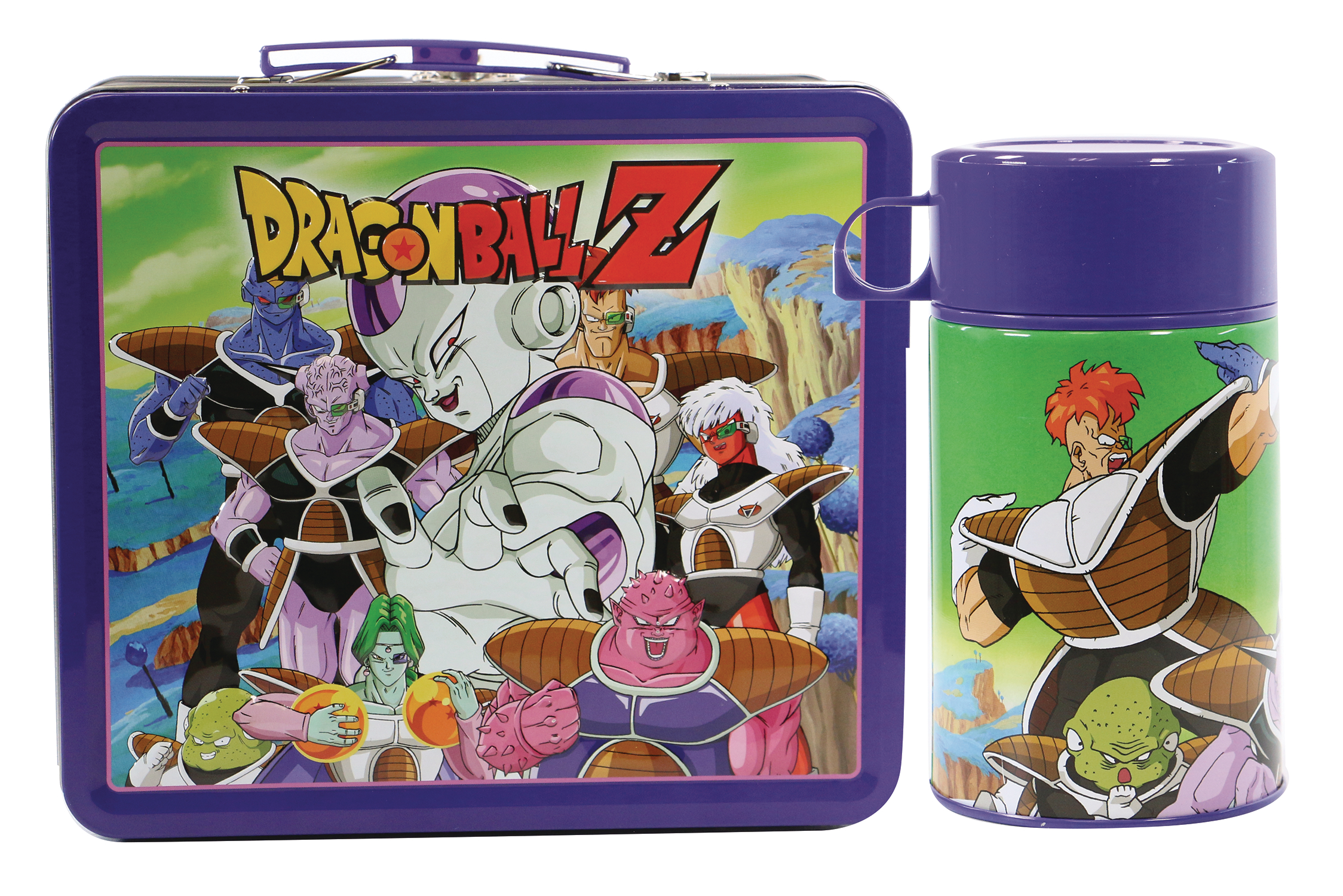 Tin Titans Dragon Ball Z Frieza Saga Px Lunch Box With Beverage Container