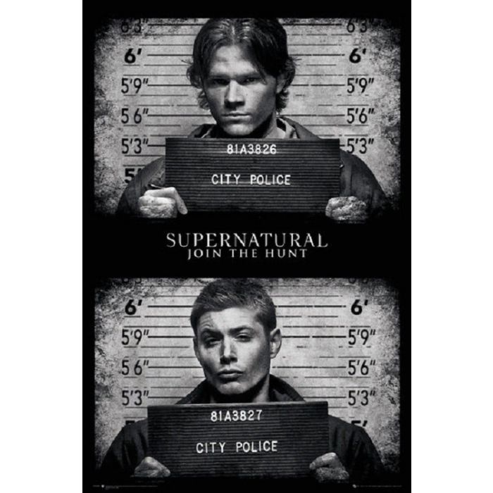 Supernatural - Mug Shots Poster