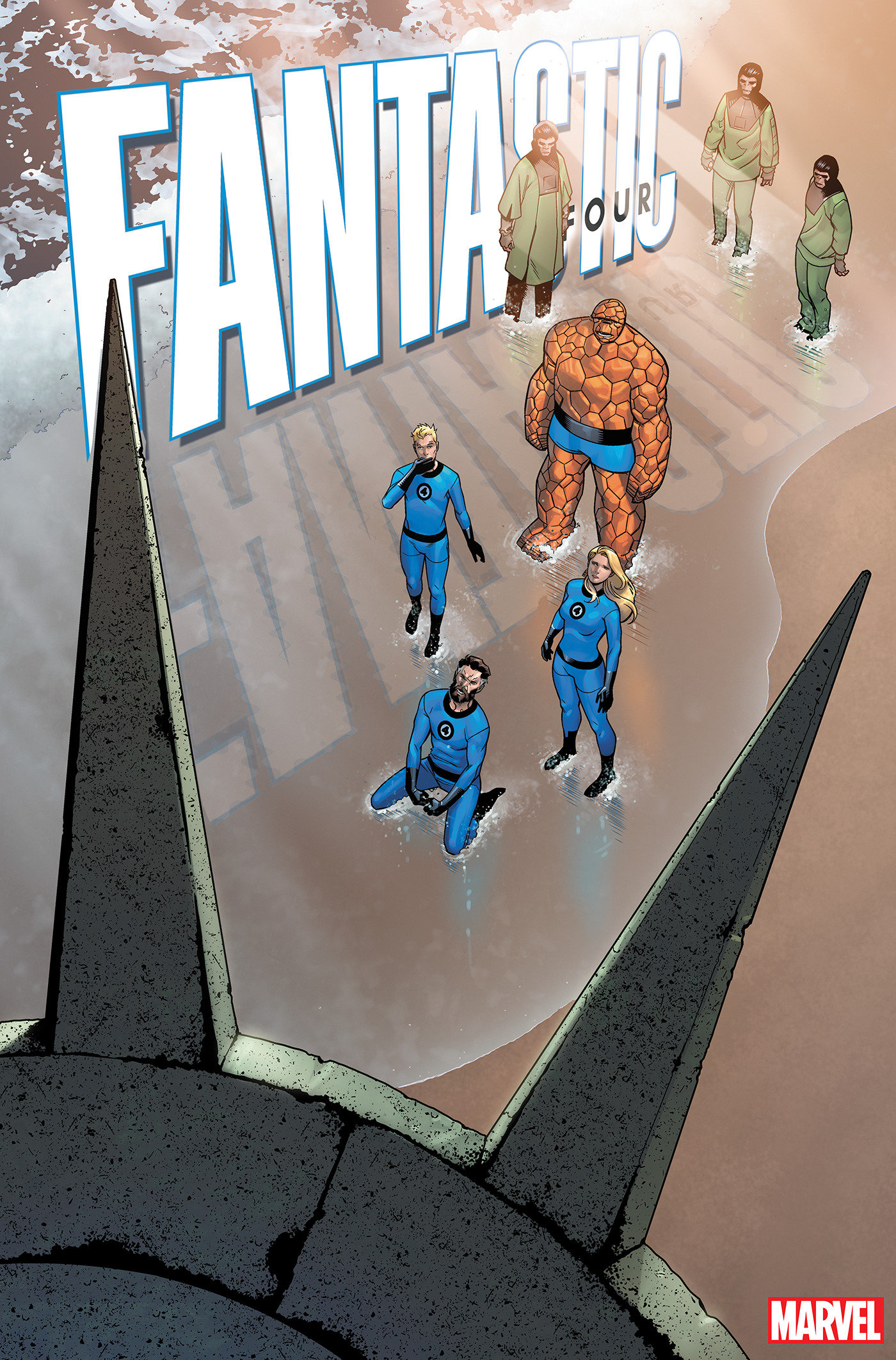 Fantastic Four #4 Cabal Planet of the Apes Variant (2022)