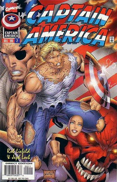 Captain America #2 (1996) [Direct Edition]-Fine (5.5 – 7)