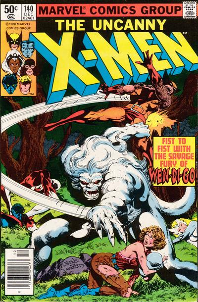 The X-Men #140 [Newsstand]-Good (1.8 – 3) Guest-Starring Alpha Flight