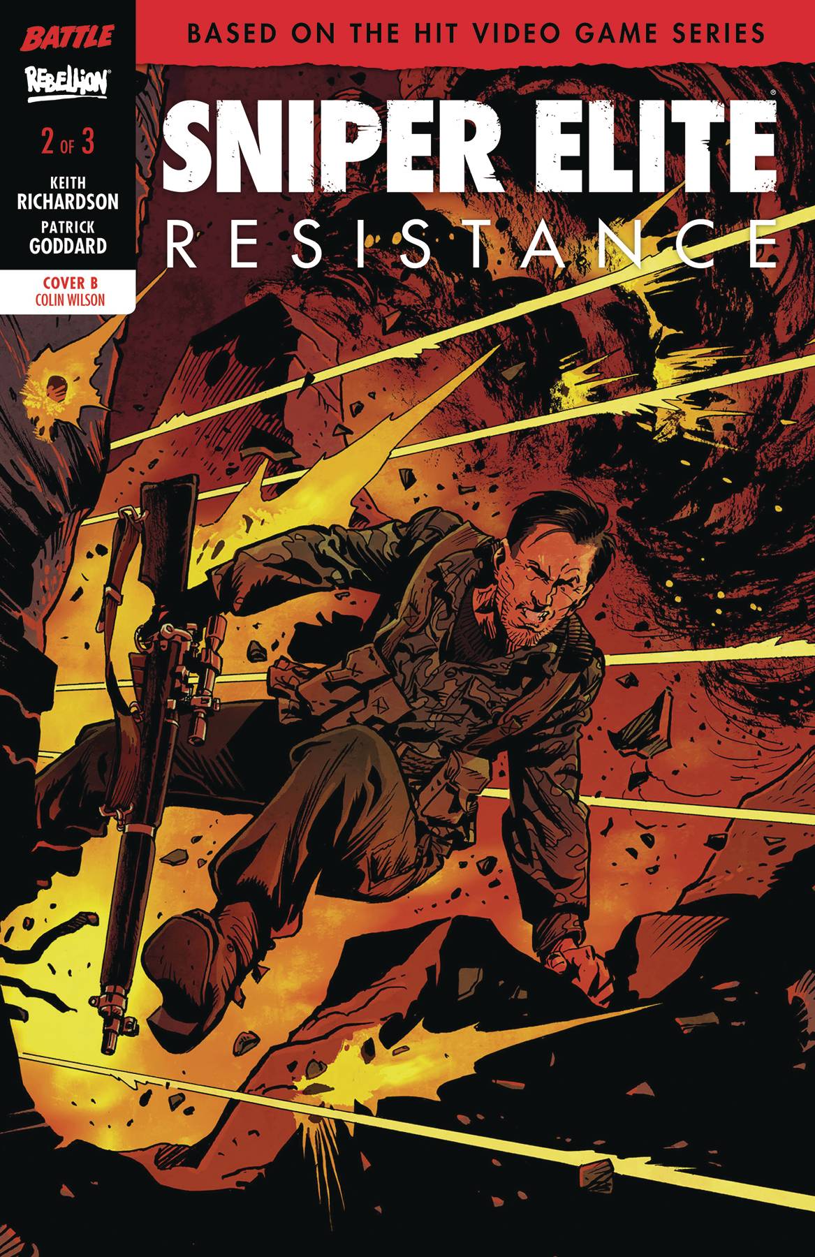 Sniper Elite Resistance #2 Cover B Groult
