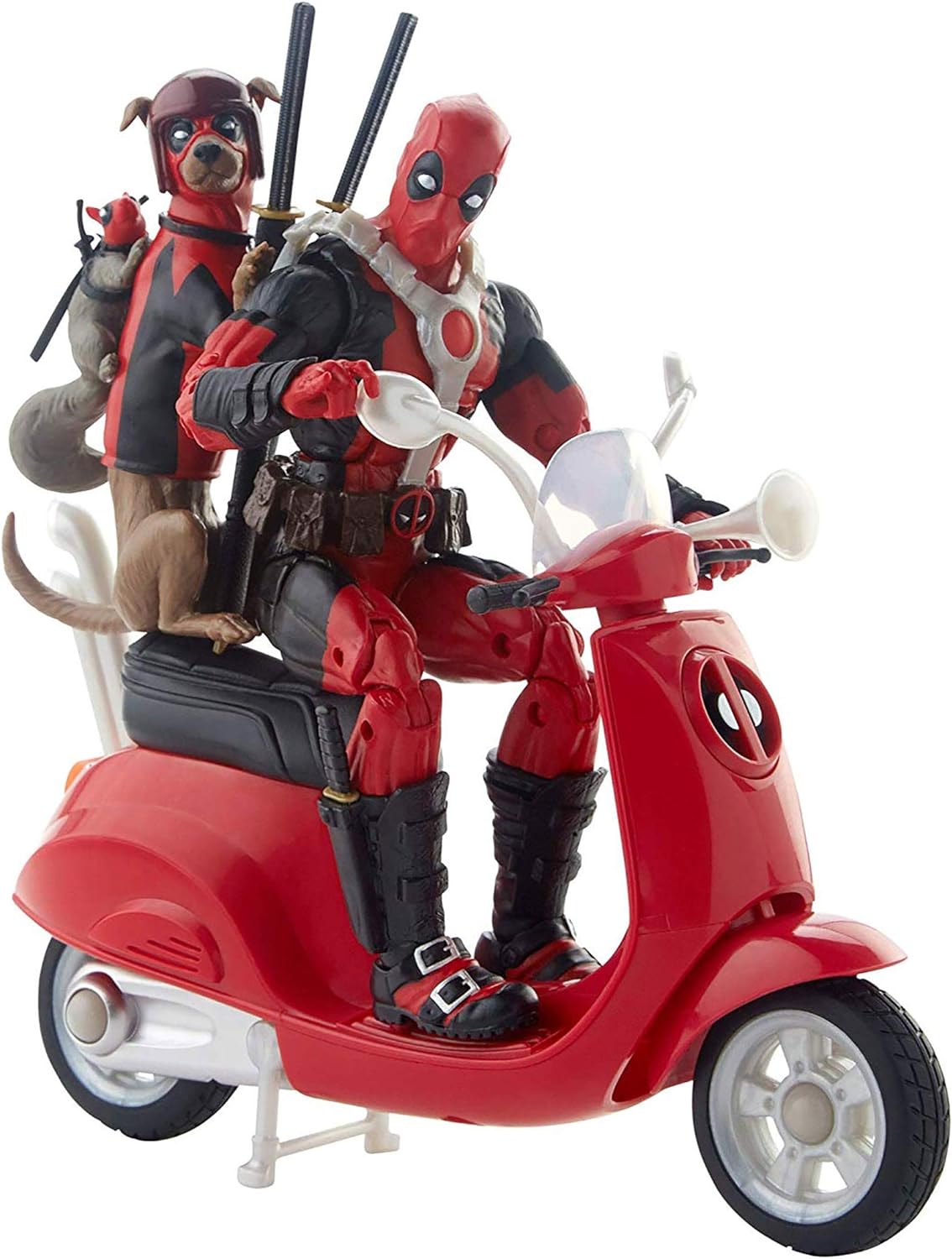 Marvel Legends Ultimate Deadpool Corps 6-Inch Action Figures with Scooter