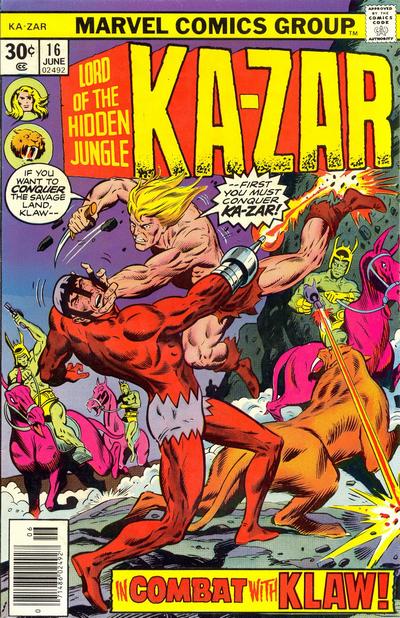 Ka-Zar #16 -Near Mint (9.2 - 9.8)