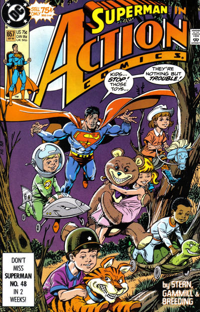 Action Comics #657 [Direct]