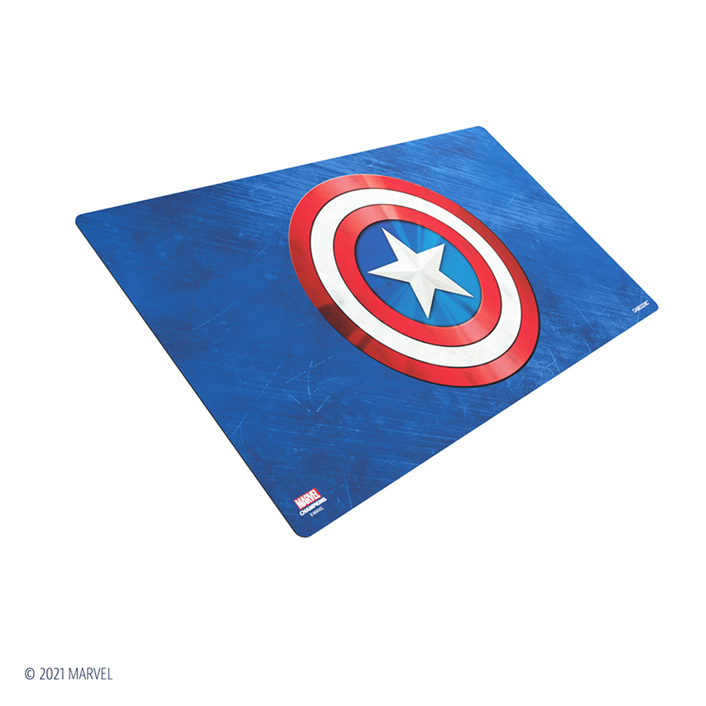 Marvel Champions Prime Game Mat : Captain America