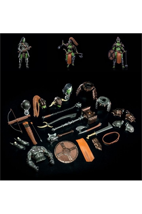 Mythic Legions: Aetherblade Female Orc Builder Deluxe Accessory Set