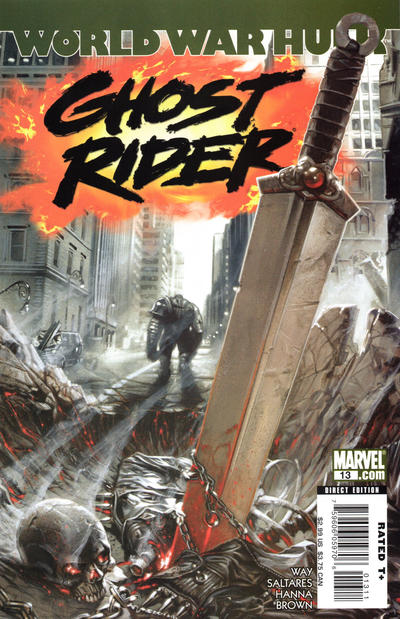 Ghost Rider #13 [Direct Edition]-Near Mint (9.2 - 9.8) Gabrielle Dell Otto Cover