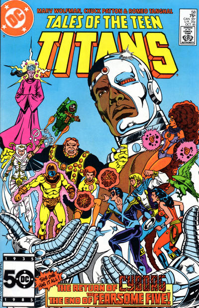 Tales of The Teen Titans #58 [Direct]-Near Mint (9.2 - 9.8)