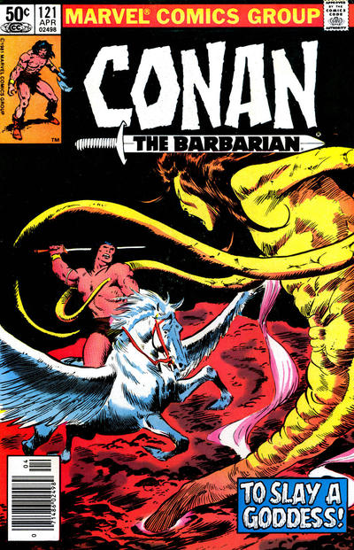 Conan The Barbarian #121 [Newsstand]-Very Fine (7.5 – 9)