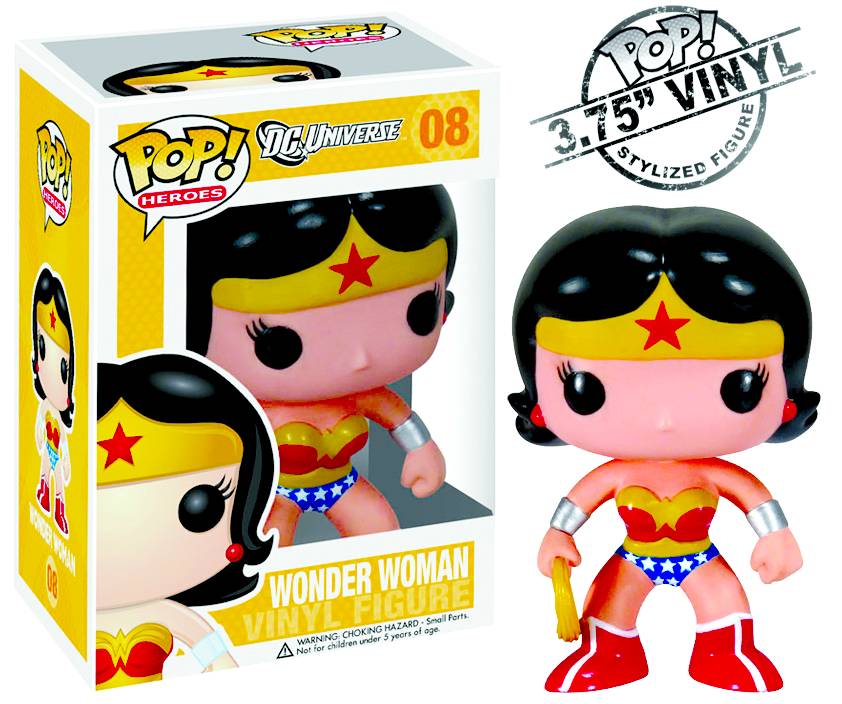 Pop Heroes Wonder Woman Vinyl Figure
