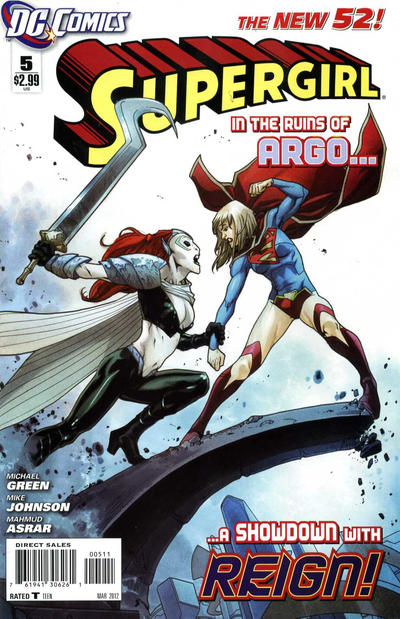 Supergirl #5 [Direct Sales]-Very Fine (7.5 – 9) 1st Appearance of Reign