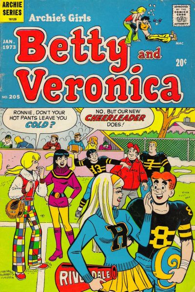 Archie's Girls Betty And Veronica #205-Good