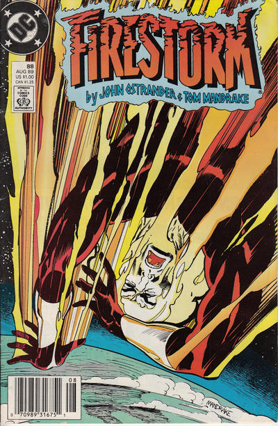 Firestorm The Nuclear Man #88 [Newsstand]-Near Mint (9.2 - 9.8)