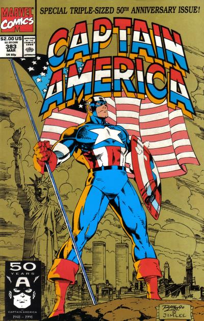 Captain America #383 [Direct]-Fine (5.5 – 7)