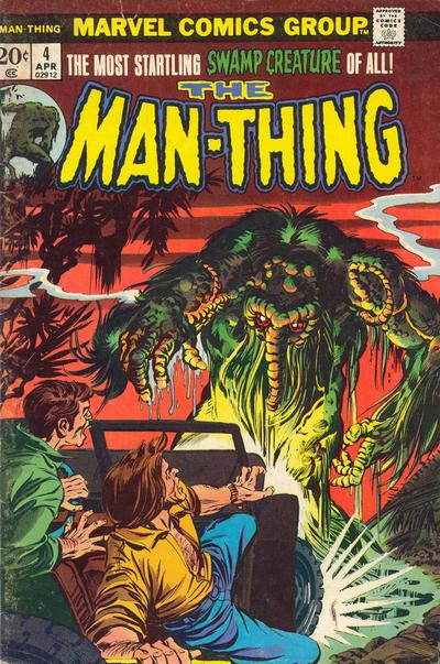 Man-Thing #4 - Vf+ 8.5