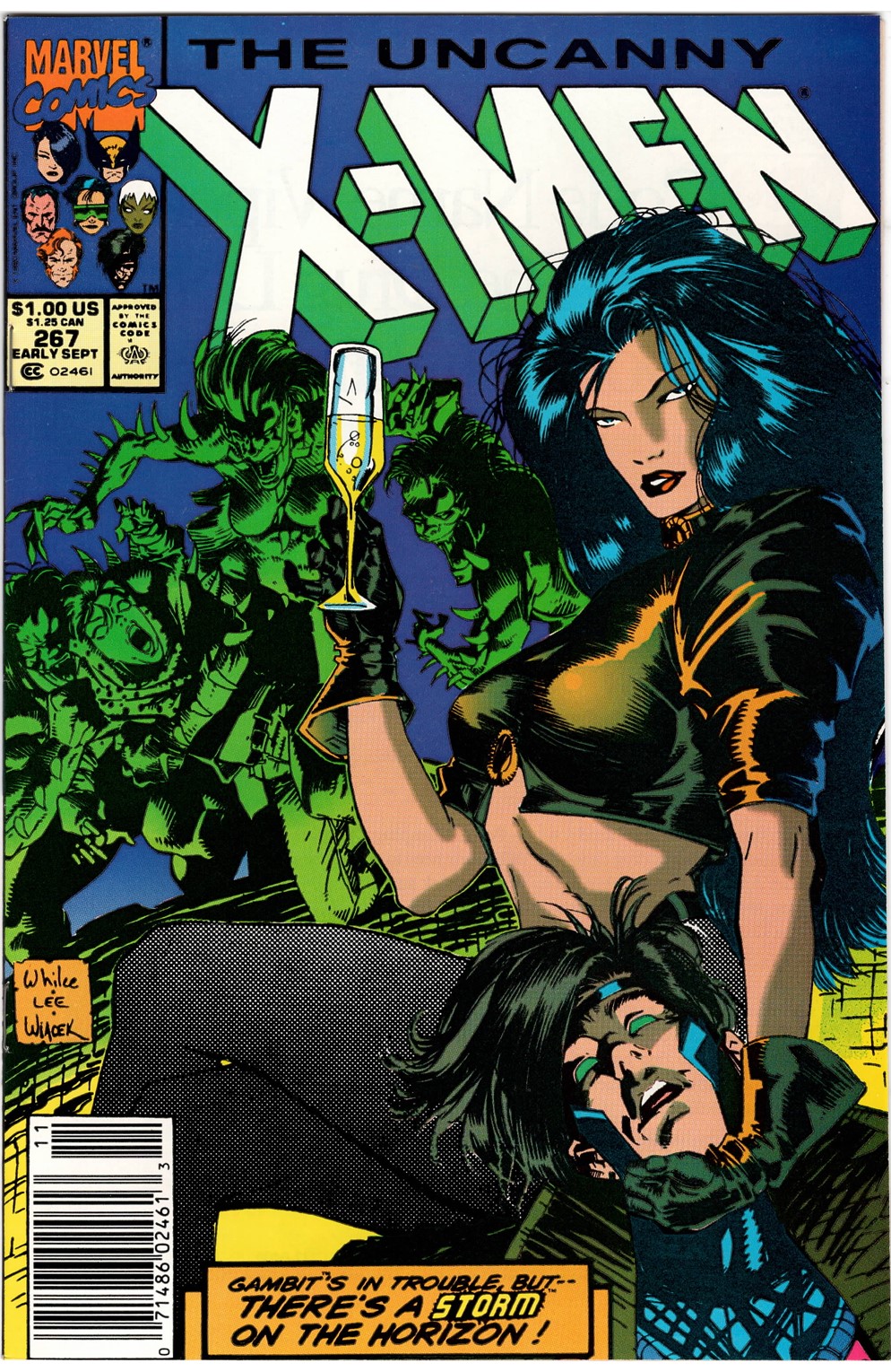 Uncanny X-Men #267 Newsstand Edition