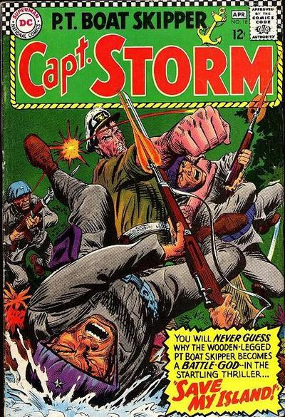 Capt. Storm #18-Very Fine (7.5 – 9)