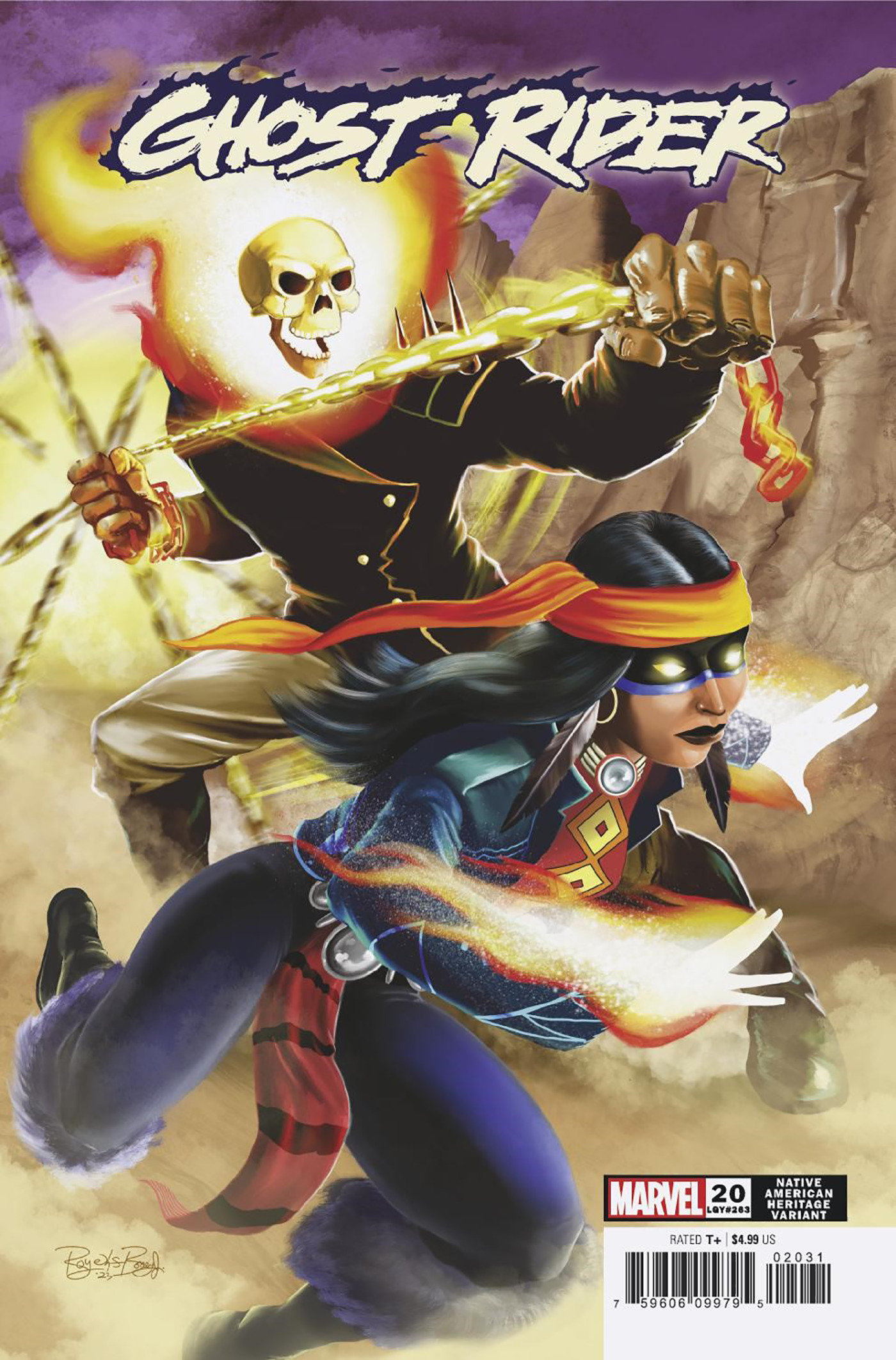 Ghost Rider #20 Roy Boney Heritage Variant