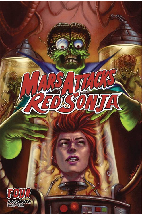 Mars Attacks Red Sonja #4 Cover B Strati