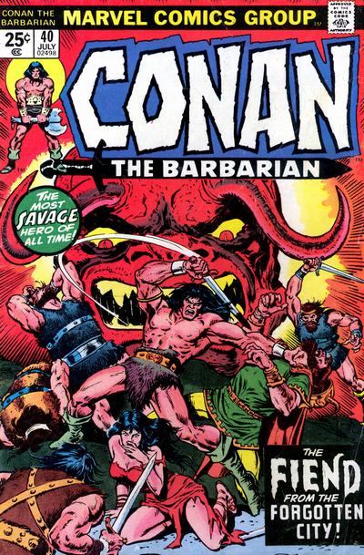 Conan The Barbarian #40-Fair (1.0 - 1.5)